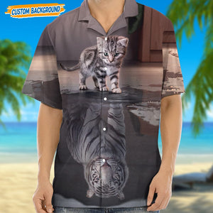 GeckoCustom Cat 3D For Cat Lover Hawaii Shirt N304 889288