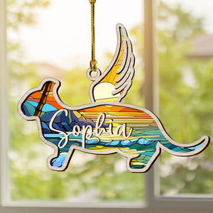 GeckoCustom Cat Breed Memorial Suncatcher Personalized Gift TA29 889738