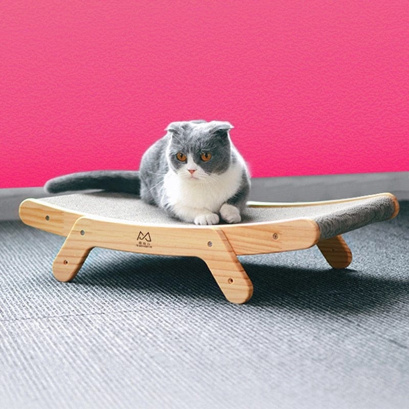 GeckoCustom Cat Scratch Board Bed