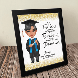 GeckoCustom Chibi Graduation Picture Frame 889843