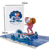 GeckoCustom Christmas Card Pop Up 3D Greeting Card New Year Christmas gift 10