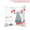 GeckoCustom Christmas Cushion Cover 45*45 Pillowcase Sofa Cushion Pillow Cases Cotton Pillow Covers Home Decoration 2023 Xmas Decor for Home 11