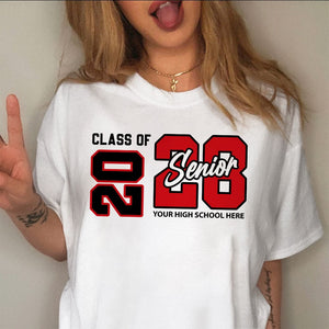 GeckoCustom Class of 2024 Senior Graduation Shirt K228 HN590