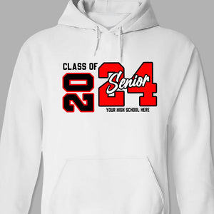 GeckoCustom Class of 2024 Senior Graduation Shirt K228 HN590