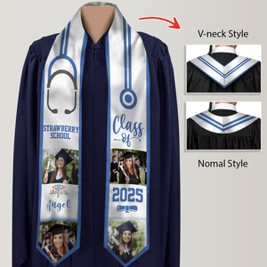 GeckoCustom Class of 2024 Triangle Stoles For Graduation Day, Graduation Gift, Senior Gift LM32 893071