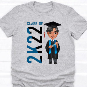 GeckoCustom Class Of 2k22 Chibi Graduation Shirt HN590 Unisex T-Shirt / Sport Grey / S