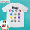 GeckoCustom Class Of Hand Print Graduation Shirt, N369 HN590 893103