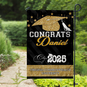 GeckoCustom Congrats Class of 2025 Garden Flag, Graduation Gift, Senior Gift 889871