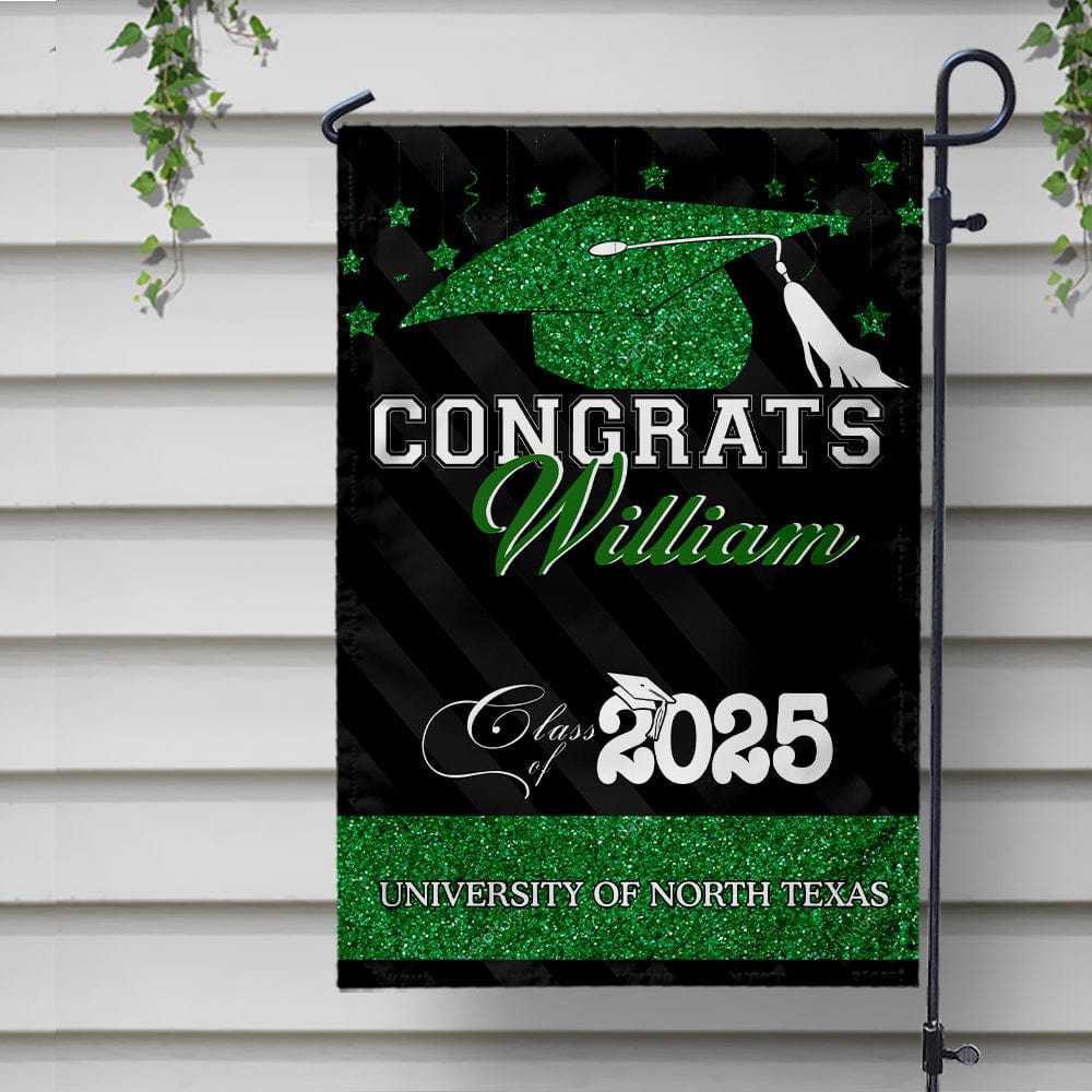 GeckoCustom Congrats Class of 2025 Garden Flag, Graduation Gift, Senior Gift 889871