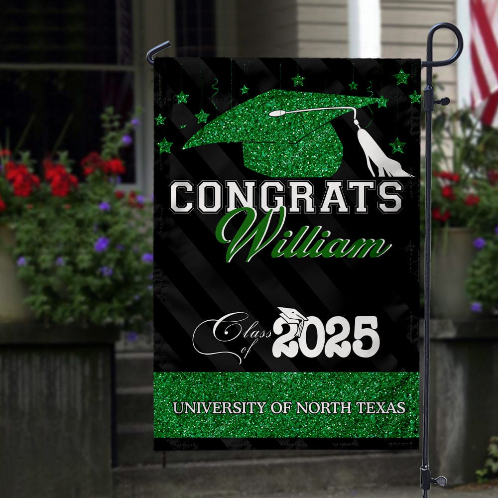 GeckoCustom Congrats Class of 2025 Garden Flag, Graduation Gift, Senior Gift 889871