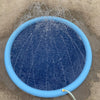 GeckoCustom Cooling Mat Inflatable Water Spray Pad Mat Tub Summer Cool Dog Bathtub