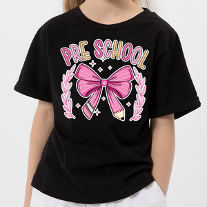 GeckoCustom Coquette Pencil Back To School Kid Size Shirt Personalized Gift HO82 891186