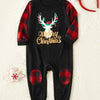 GeckoCustom Cozy Family Matching Crew Neck Long Sleeve Sets Christmas Gift HA75 Red-Baby / S