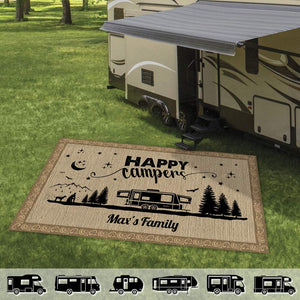 GeckoCustom Create memories with Camping Patio Rug, Patio Mat DA199 888480