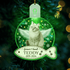 GeckoCustom Custom Cat Photo Christmas Gift Memorial Led Acrylic Ornament HO82 893310 3 inches