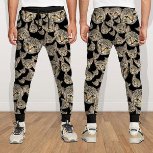 GeckoCustom Custom Cat Photo For Cat Lovers Sweatpants N369 889586