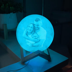 GeckoCustom Custom Couple Photo For Valentine Gift Moon Lamp TH10 892265