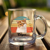 GeckoCustom Custom Dog Cat Photo Retro Glass Mug HO82 891126 11oz
