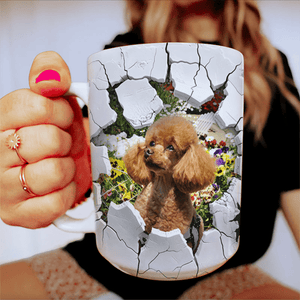 GeckoCustom Custom Dog Cat Photo With 3D Inflated Mug Personalized Gift N369 893094