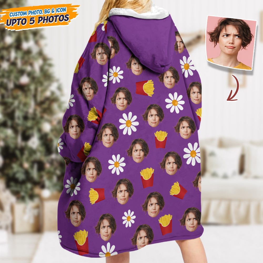 GeckoCustom Custom Dog Cat Photo With Accessories Hoodie NA29 888728