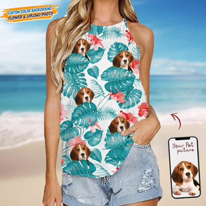 GeckoCustom Custom Dog Photo Women's Tank Top K228 889296