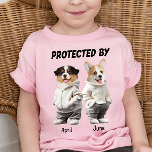 GeckoCustom Custom Face Cute Dog Unconditional Love In A Furry Baby Onesie Baby Shirt LM32 893073