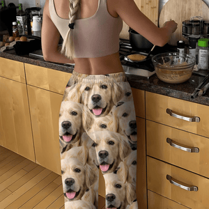 GeckoCustom Custom Face Dog Cat Family Pants Christmas Gift TA29 HA75 888950