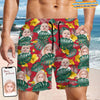 GeckoCustom Custom Face Photo Hawaiian Men's Beach Short K228 889208