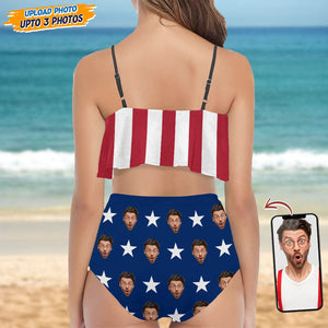 GeckoCustom Custom Face Photo US Stars Bikini Swimsuit K228 889304