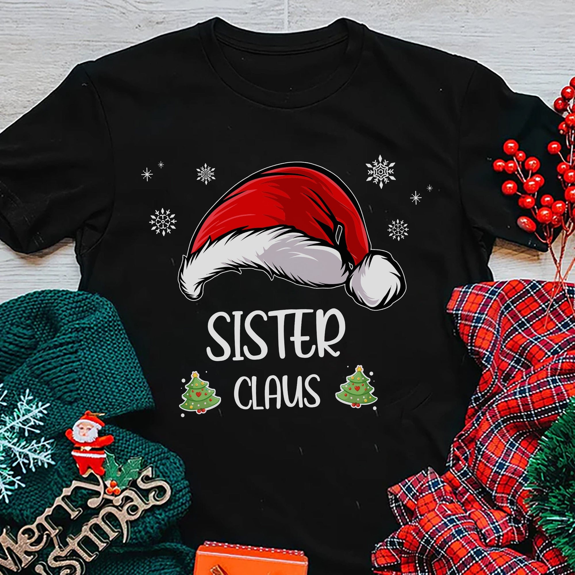 GeckoCustom Custom Family Claus Christmas Shirt Personalized Gift TH10 892003