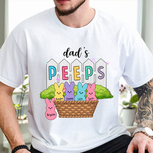 GeckoCustom Custom Family Peeps Easter Shirt TH10 892361