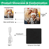GeckoCustom Custom Family Photo Music Fridge Magnet Family Gift HA75 891782 Acrylic / 10cm*10cm*1cm