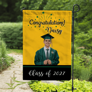 GeckoCustom Custom Garden Flag Graduation, Graduation Party decor 890363