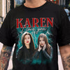 GeckoCustom Custom Girlfriend Photo Vintage Bootleg Dark Shirt Valentines Gift For Girlfriend HO82 895024