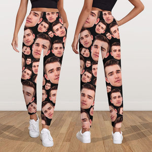 GeckoCustom Custom Human Face Photo For Men And Woman Sweatpants N369 889488