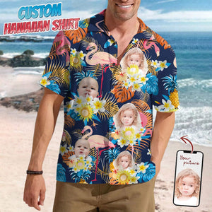 GeckoCustom Custom Human Photo Aloha Hawaii Shirt K228 890250