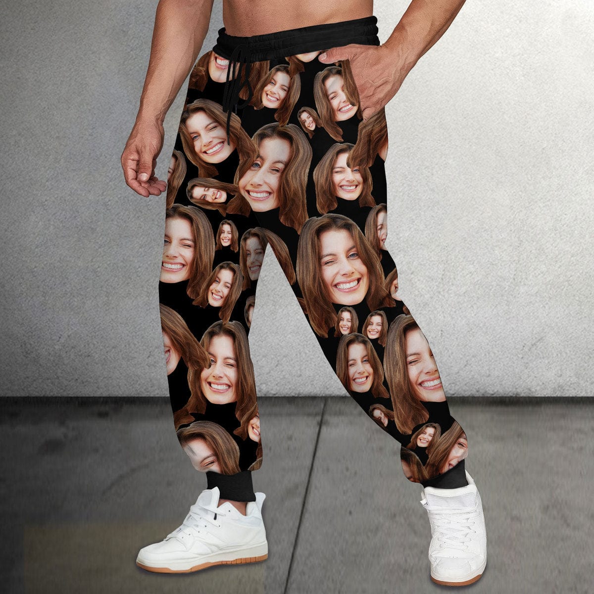 GeckoCustom Custom Human Photo For Men And Woman Sweatpants N369 889582