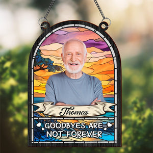 GeckoCustom Custom Human Photo Not A Day Goes By That You Are Not Missed Memorial Suncatcher HO82 891256