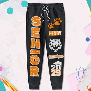 GeckoCustom Custom Logo Senior 2024 Sweatpants K228 889997