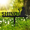 GeckoCustom Custom Name And Cat Clipart For Memorial Garden Stake Personalized Gift TH10 891581