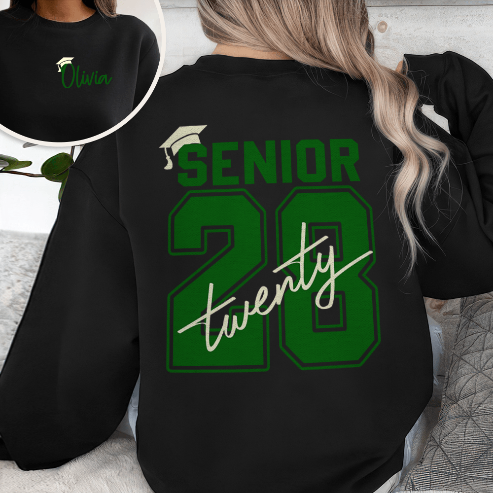 GeckoCustom Custom Name And Senior Graduation's Day 2025 Sweatshirt TH10 892331