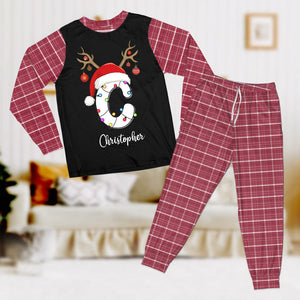 GeckoCustom Custom Name Family Christmas Gift Sleepwear Personalized Gift N304 HO82 893064