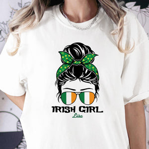 GeckoCustom Custom Name Irish Girl Shirt TH10 892305