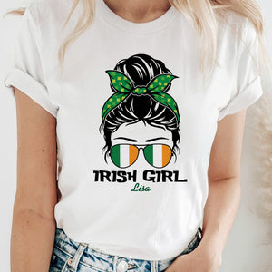 GeckoCustom Custom Name Irish Girl Shirt TH10 892305