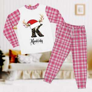 GeckoCustom Custom Name Monogrammed Family Christmas Sleepwear Personalized Gift N304 HO82 893062