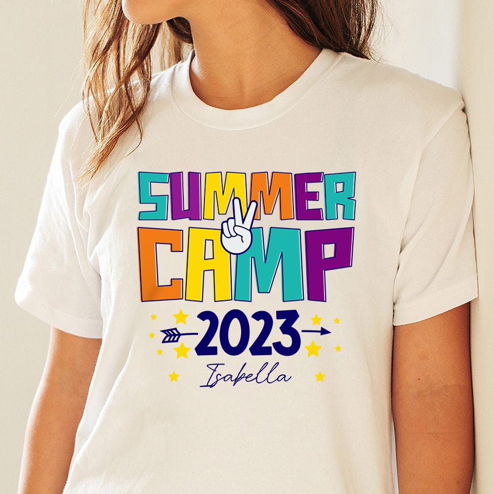 GeckoCustom Custom Name Summer Camp Shirt 2023 K228 889641