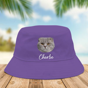 GeckoCustom Custom Pet Photo Bucket Hat TH10 891301 M