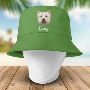 GeckoCustom Custom Pet Photo Bucket Hat TH10 891301 M