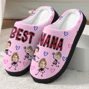 GeckoCustom Custom Photo And Title Best Family Slipper TH10 891535