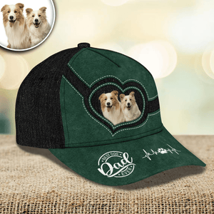 GeckoCustom Custom Photo Best Dog, Cat Ever Dog, Cat Classic Cap HA75 890680 Polyester